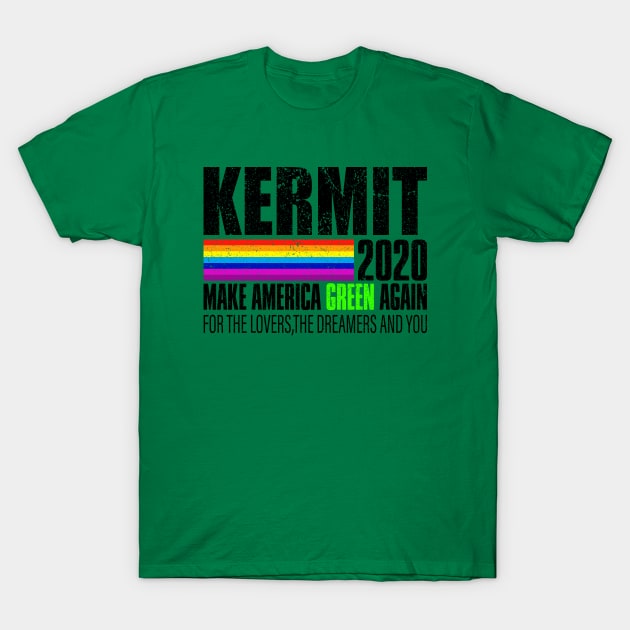 Kermit Make America green Again 2020 T-Shirt by Gtrx20